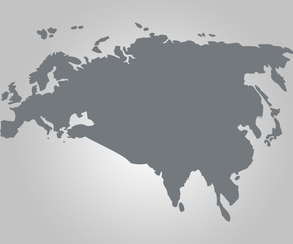 Carte du monde du réseau de conseillers